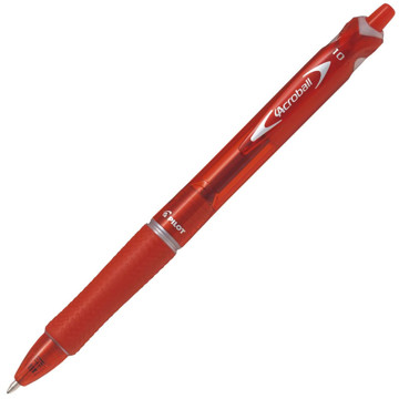 balpen Pilot Begreen Acroball medium rood