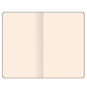 Flexbook Notebook Medium Red gelijnd
