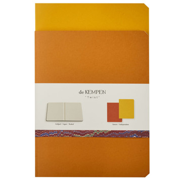de Kempen Twist notitieboeken Large Sunset Independent  gelijnd