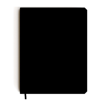 de Kempen notitieboek Large Ashblack     gelijnd
