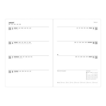 Letts of London agenda Oslo A6 7/2 assorti
