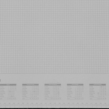 kalender Quantore 2022 onderlegblok 60x40cm