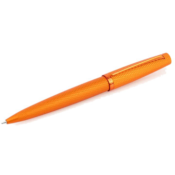 Diplomat Viper Orange Guilloche balpen