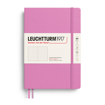 Leuchtturm1917 Medium A5 notitieboek Bubblegum dotted