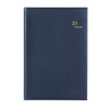 Brepols agenda Saturnus Luxe Lima kort 1 dag op 1 pagina - blauw