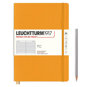 LEUCHTTURM1917 Composition B5 Softcover notitieboek Rising Sun gelijnd