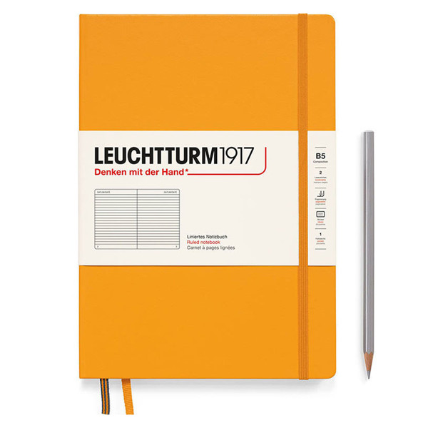 LEUCHTTURM1917 Composition B5 notitieboek Rising Sun gelijnd