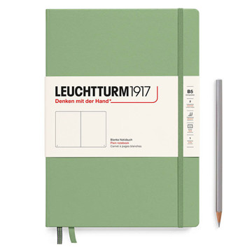 LEUCHTTURM1917 Composition B5 notitieboek Sage blanco