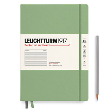 LEUCHTTURM1917 Composition B5 notitieboek Sage gelijnd