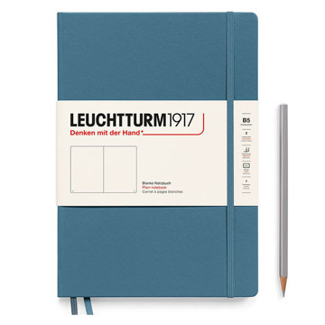 LEUCHTTURM1917 Composition B5 notitieboek Stone Blue blanco