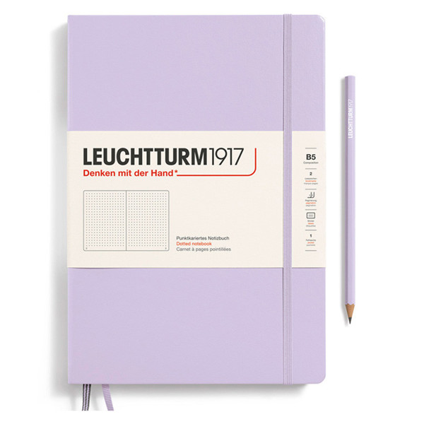 LEUCHTTURM1917 Composition B5 notitieboek Lilac dotted