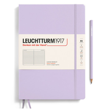 LEUCHTTURM1917 Composition B5 notitieboek Lilac gelijnd