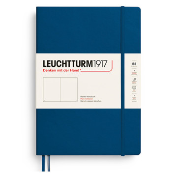 LEUCHTTURM1917 Composition B5 notitieboek Indigo blanco