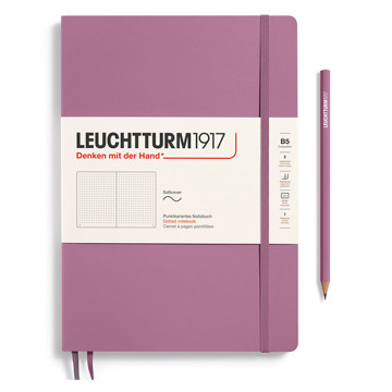 LEUCHTTURM1917 Composition B5 Softcover notitieboek Dusty Rose dotted