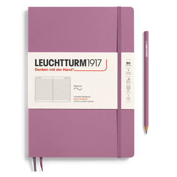 LEUCHTTURM1917 Composition B5 Softcover notitieboek Dusty Rose gelijnd