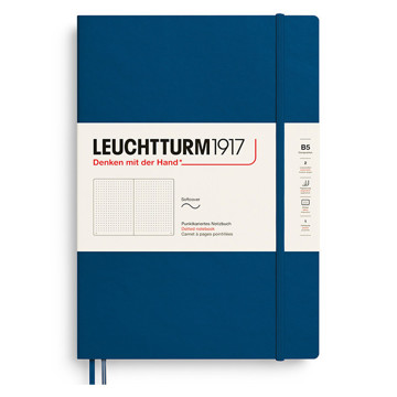 LEUCHTTURM1917 Composition B5 Softcover notitieboek Indigo dotted