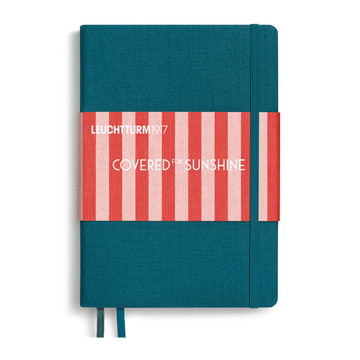 Leuchtturm1917 Covered for Sunshine Medium A5 notitieboek Atlantic dotted