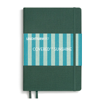 Leuchtturm1917 Covered for Sunshine Medium A5 notitieboek Pinetree dotted