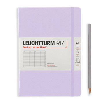 LEUCHTTURM1917 Medium A5 Alfabet Lilac