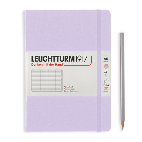 LEUCHTTURM1917 Medium A5 Alfabet Lilac
