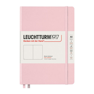 LEUCHTTURM1917 Medium A5 notitieboek Powder blanco