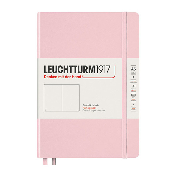 LEUCHTTURM1917 Medium A5 notitieboek Powder blanco