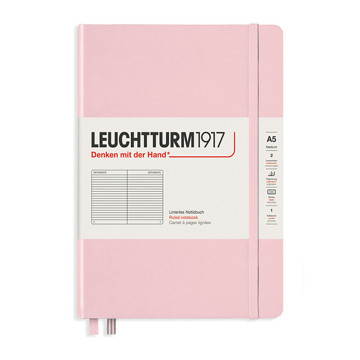 LEUCHTTURM1917 Medium A5 notitieboek Powder gelijnd