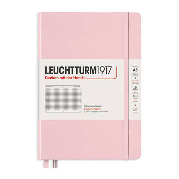 LEUCHTTURM1917 Medium A5 notitieboek Powder geruit