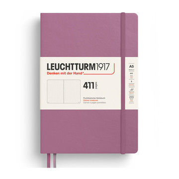 LEUCHTTURM1917 Medium A5 notitieboek 411pages Dusty Rose dotted