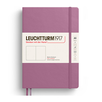 LEUCHTTURM1917 Medium A5 notitieboek 411pages Dusty Rose blanco