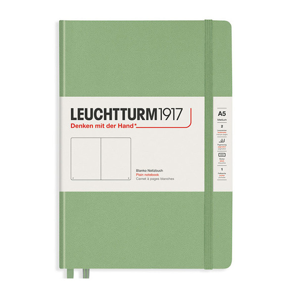 LEUCHTTURM1917 Medium A5 notitieboek 120g Sage blanco