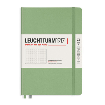 LEUCHTTURM1917 Medium A5 notitieboek 120g Sage dotted