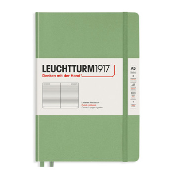 LEUCHTTURM1917 Medium A5 notitieboek Sage gelijnd