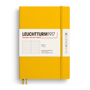 LEUCHTTURM1917 Medium A5 Softcover notitieboek Sunflower dotted