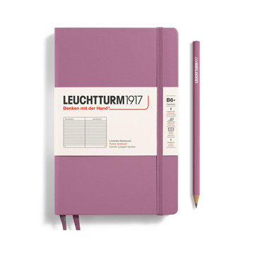 LEUCHTTURM1917 Paperback B6+ notitieboek Dusty Rose gelijnd