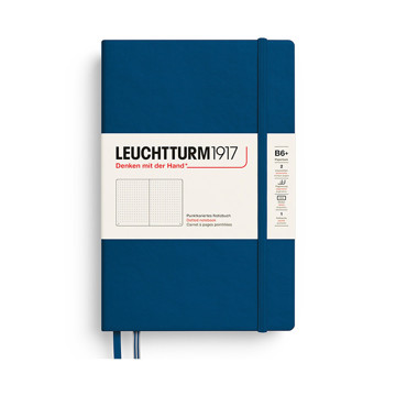 LEUCHTTURM1917 Paperback B6+ notitieboek Indigo dotted