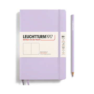 LEUCHTTURM1917 Paperback B6+ notitieboek Lilac blanco