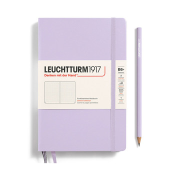 LEUCHTTURM1917 Paperback B6+ notitieboek Lilac dotted