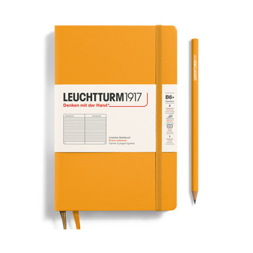 LEUCHTTURM1917 Paperback B6+ notitieboek Rising Sun gelijnd