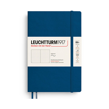 LEUCHTTURM1917 Paperback B6+ Softcover notitieboek Indigo dotted
