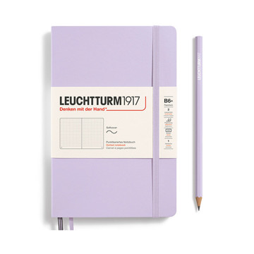 LEUCHTTURM1917 Paperback B6+ Softcover notitieboek Lilac dotted