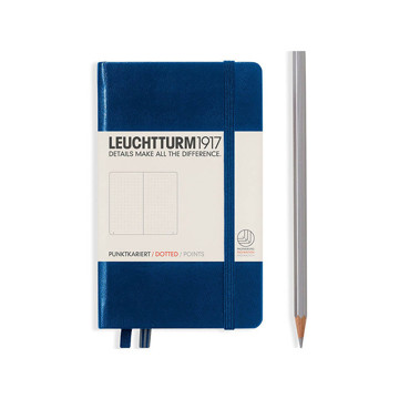 LEUCHTTURM1917 Pocket A6 notitieboek Navy dotted
