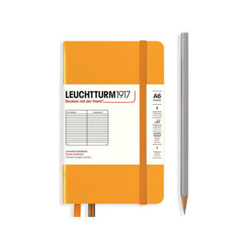LEUCHTTURM1917 Pocket A6 notitieboek Rising Sun gelijnd