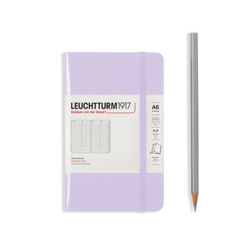 LEUCHTTURM1917 Pocket A6 Alfabet Lilac