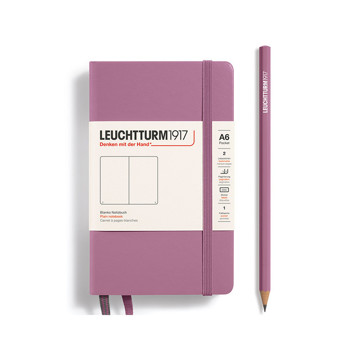 LEUCHTTURM1917 Pocket A6 notitieboek Dusty Rose blanco
