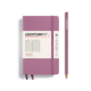 LEUCHTTURM1917 Pocket A6 notitieboek Dusty Rose gelijnd