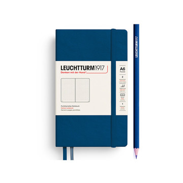 LEUCHTTURM1917 Pocket A6 notitieboek Indigo dotted