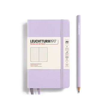 LEUCHTTURM1917 Pocket A6 notitieboek Lilac dotted