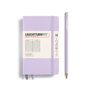 LEUCHTTURM1917 Pocket A6 notitieboek Lilac gelijnd