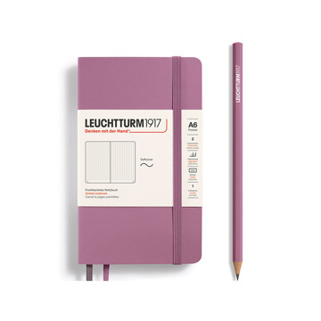 LEUCHTTURM1917 Pocket A6 Softcover notitieboek Dusty Rose dotted